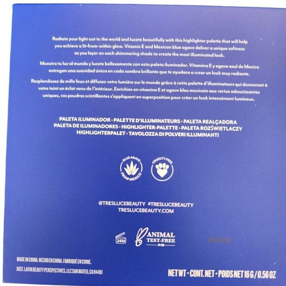 Tresluce Beauty Lucete Glow Highlighter Palette - Picture 4 of 4